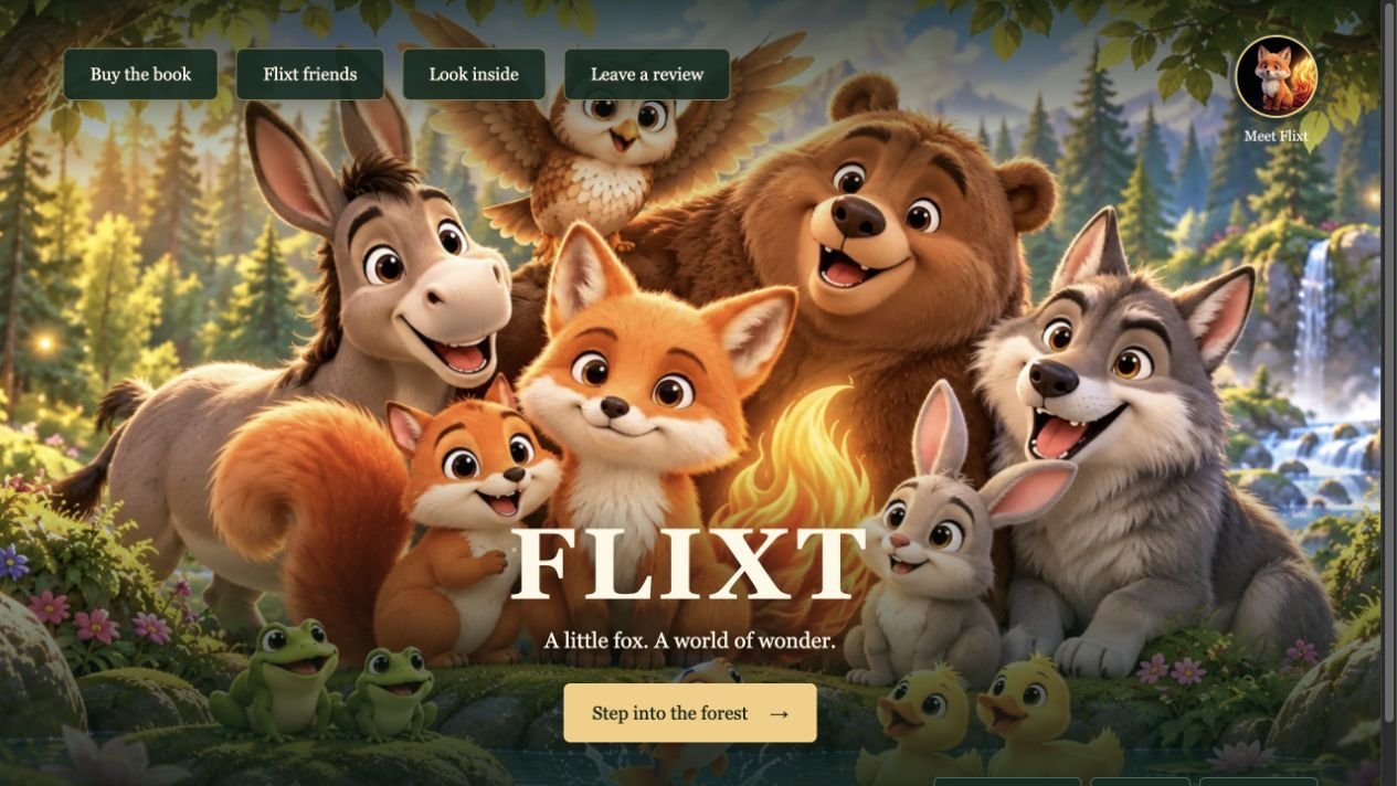 Flixt — A little fox. A world of wonder.